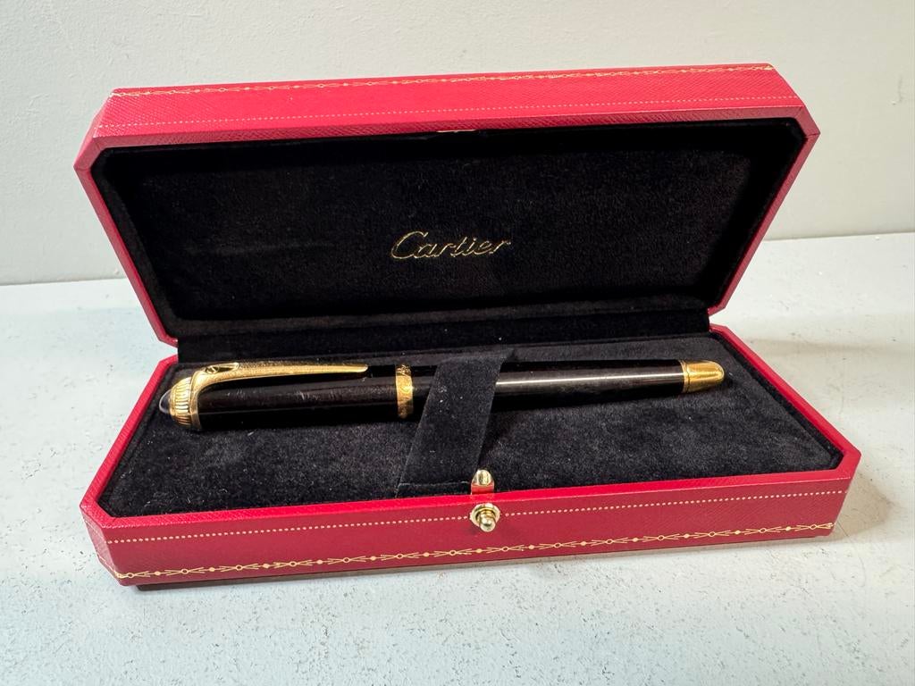 Cartier Diabolo de Cartier balpen met Doosje, Verzamelen, Pennenverzamelingen, Overige merken, Met doosje, Ophalen of Verzenden