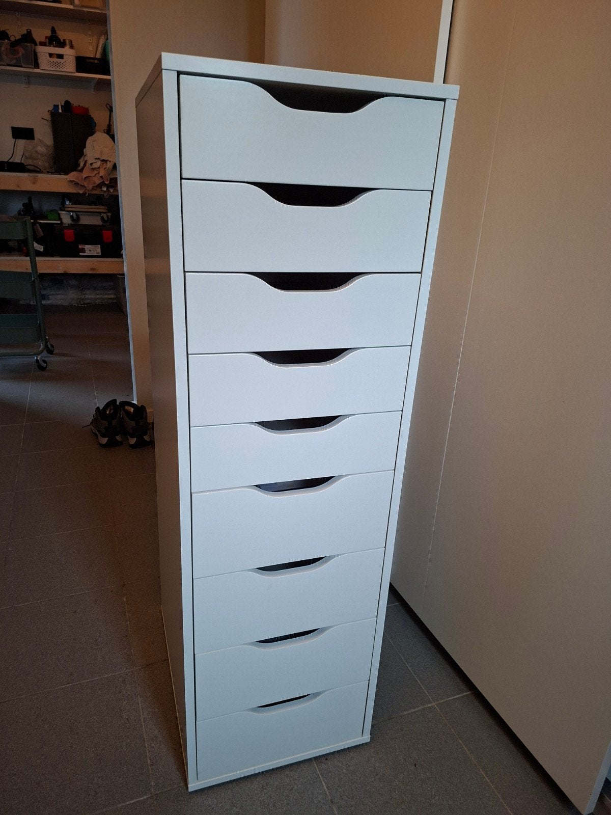 Alex Ladenkast - 9 lades, Ophalen, Minder dan 50 cm, 5 laden of meer, Minder dan 100 cm