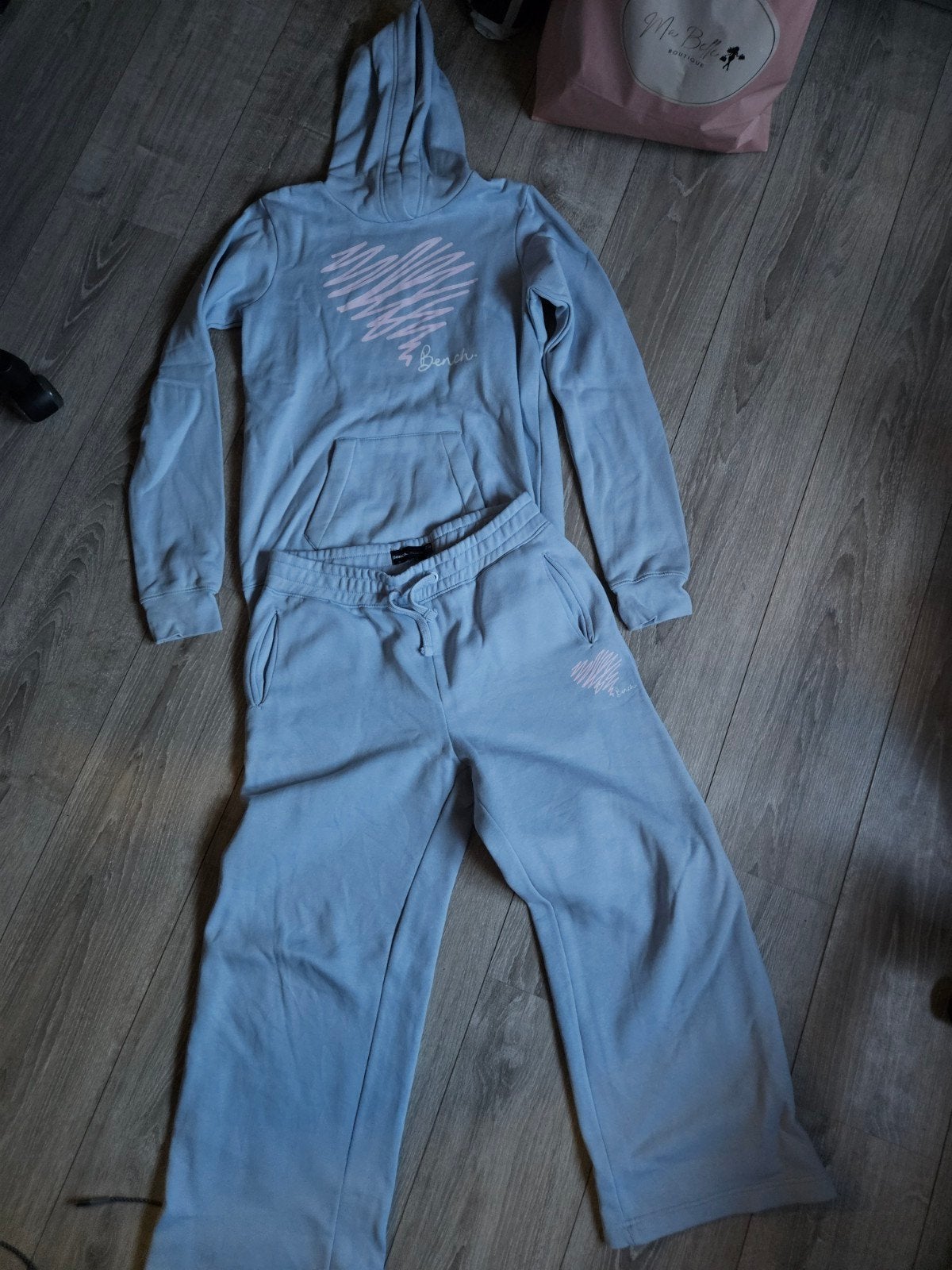 Bench trainingspak voor meisjes maat 176 (valt als S), Bench, Lange mouw, Maat 36 (S), Gedragen