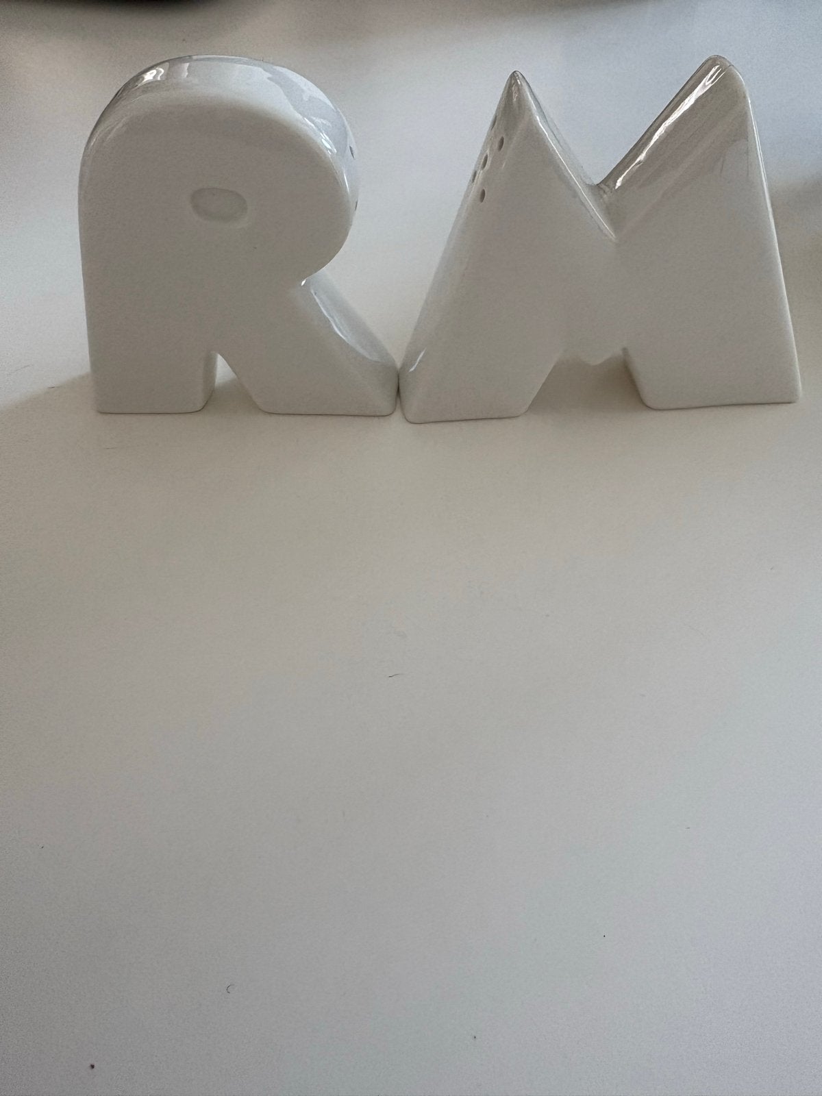 RM Zout- en Pepervaatjes - Riviera Maison, Overige typen, Ophalen of Verzenden, Zo goed als nieuw, Steen/keramiek