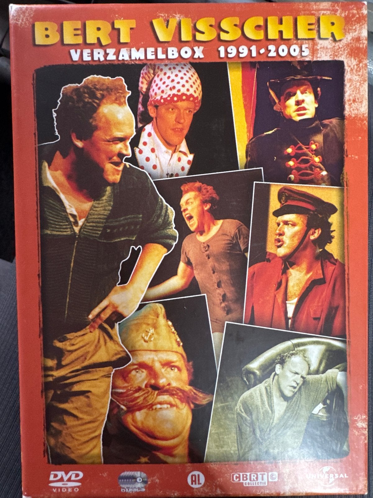 Bert Visscher Verzameldvd Box 1991-2005, Cd's en Dvd's, Bert Visscher, Verzenden, Alle leeftijden, Nederlands
