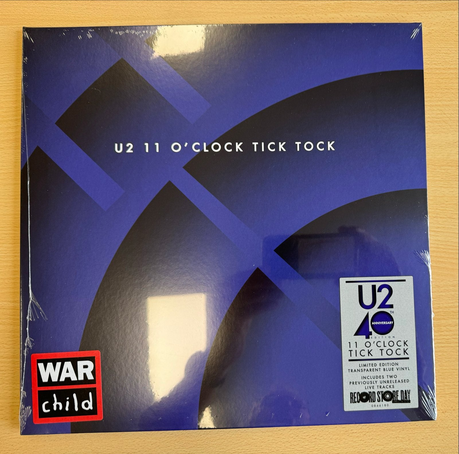 U2 - 11 O'Clock Tick Tock 12” - USA & Europe RSD War Child, LP, Rock, Verzenden, 12 inch