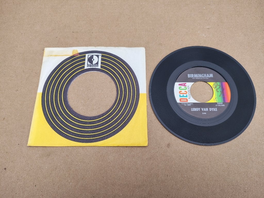 Single: Leroy Van Dyke - Birmingham (1972) USA, Verzenden, Gebruikt, 7 inch, Pop