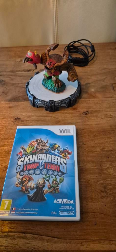 Skylanders Trap Team met Rex, game en portaal (Wii), Avontuur en Actie, 2 spelers, Ophalen of Verzenden, Zo goed als nieuw