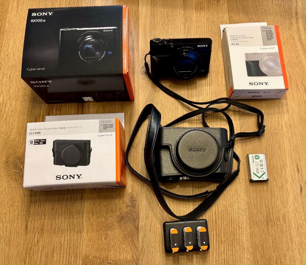 Sony Cybershot DSC-RX100 III (Mark 3), Audio, Tv en Foto, Fotocamera's Digitaal, Compact, Ophalen of Verzenden, Zo goed als nieuw