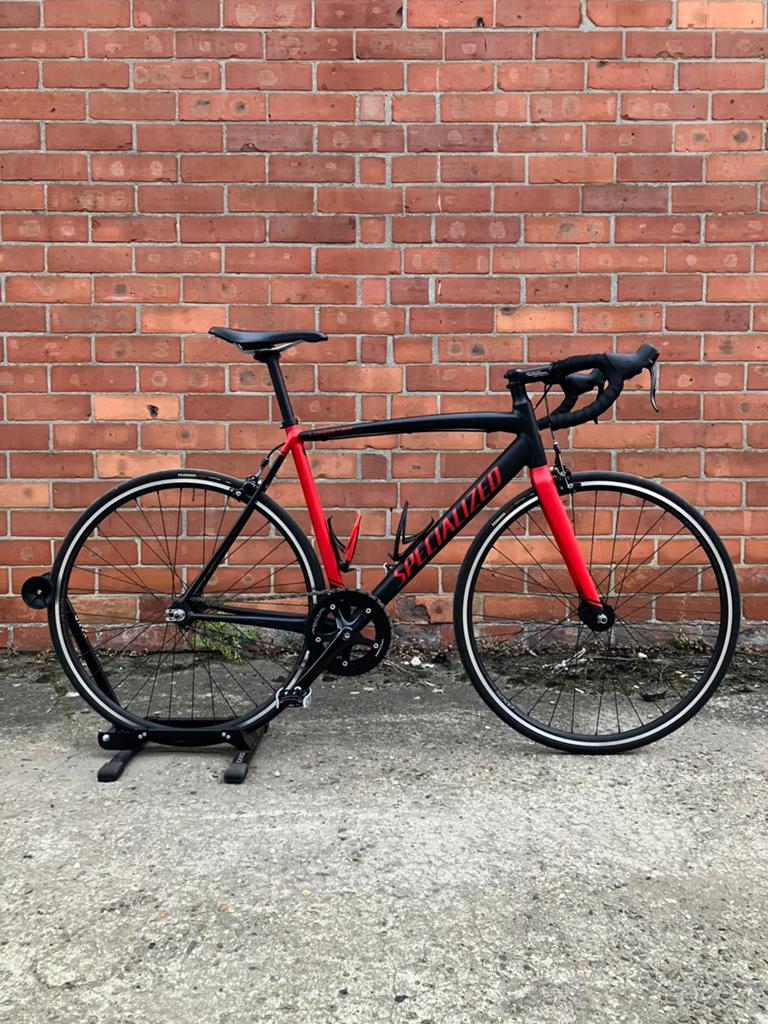 Specialized Langster Piste fiets/fixie/fixed gear/baanfiets, Velgrem, Aluminium, Zo goed als nieuw, 53 tot 57 cm