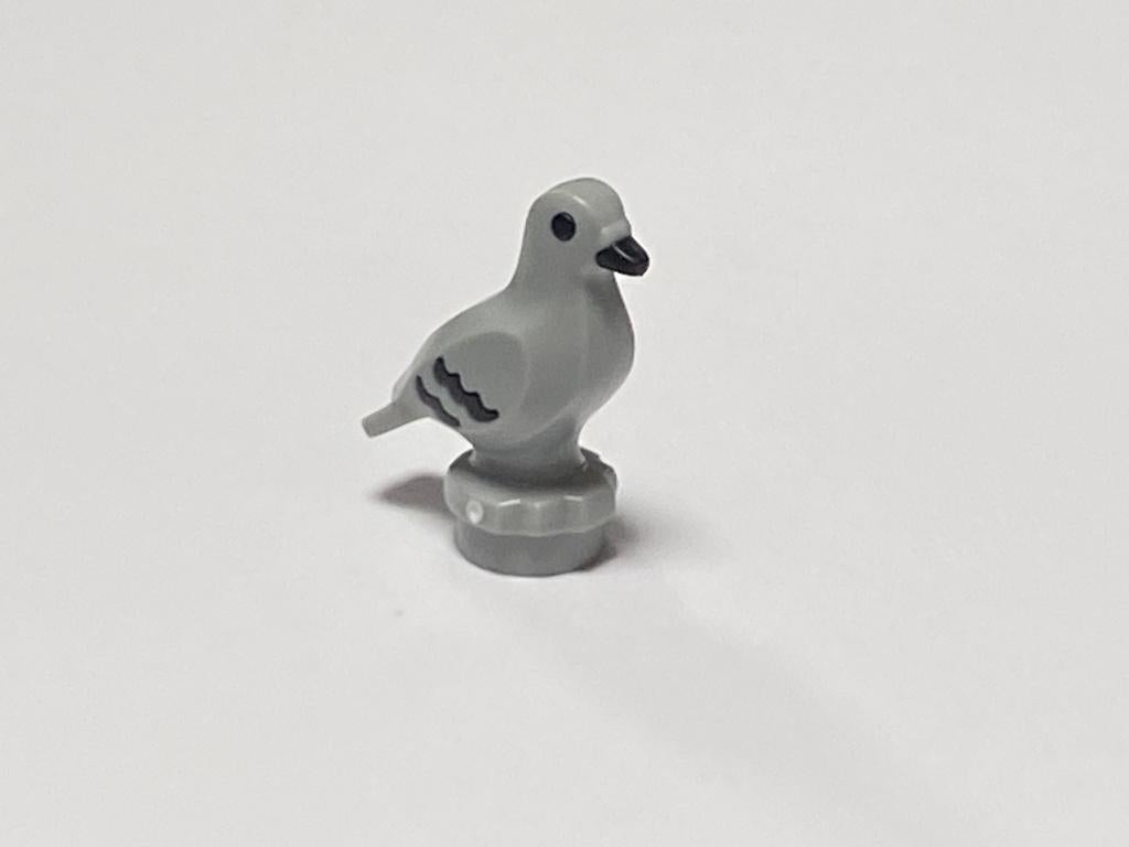 Lego nieuwe lichtgrijze duif, Overige thema's, Lego, Overige typen, Nieuw