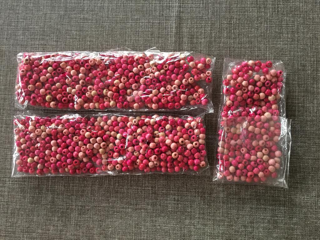 Heel veel houten kralen 8mm, Ophalen of Verzenden, Nieuw, Hanger
