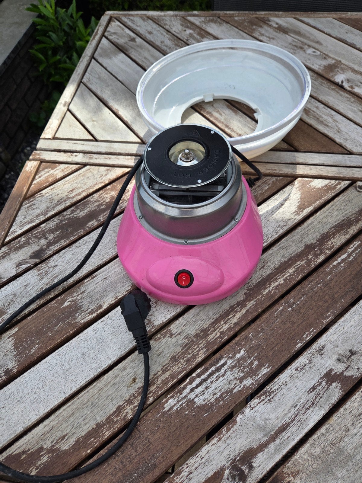 suikerspinmachine, Ophalen, Zo goed als nieuw