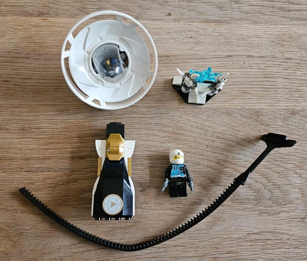 LEGO Ninjago 70636 Zane Spinjitzu Meester - Compleet, Compleet, Lego, Ophalen of Verzenden, Zo goed als nieuw