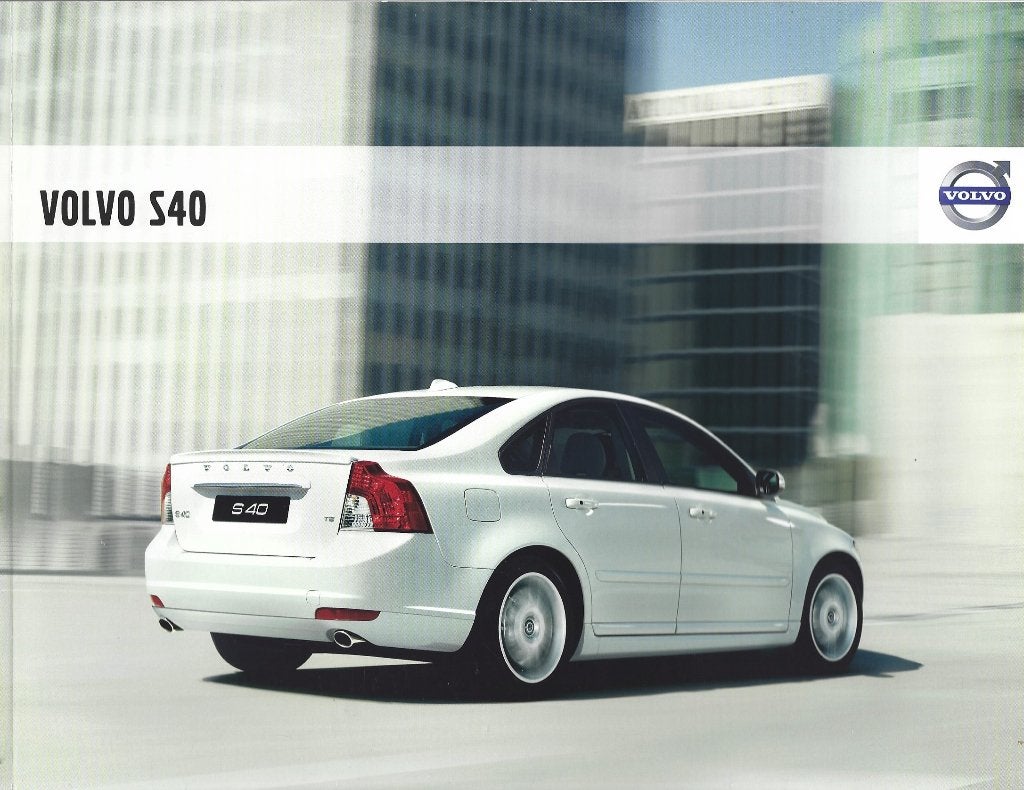 Brochure Volvo S40 2008, Ophalen of Verzenden, Gelezen, Volvo