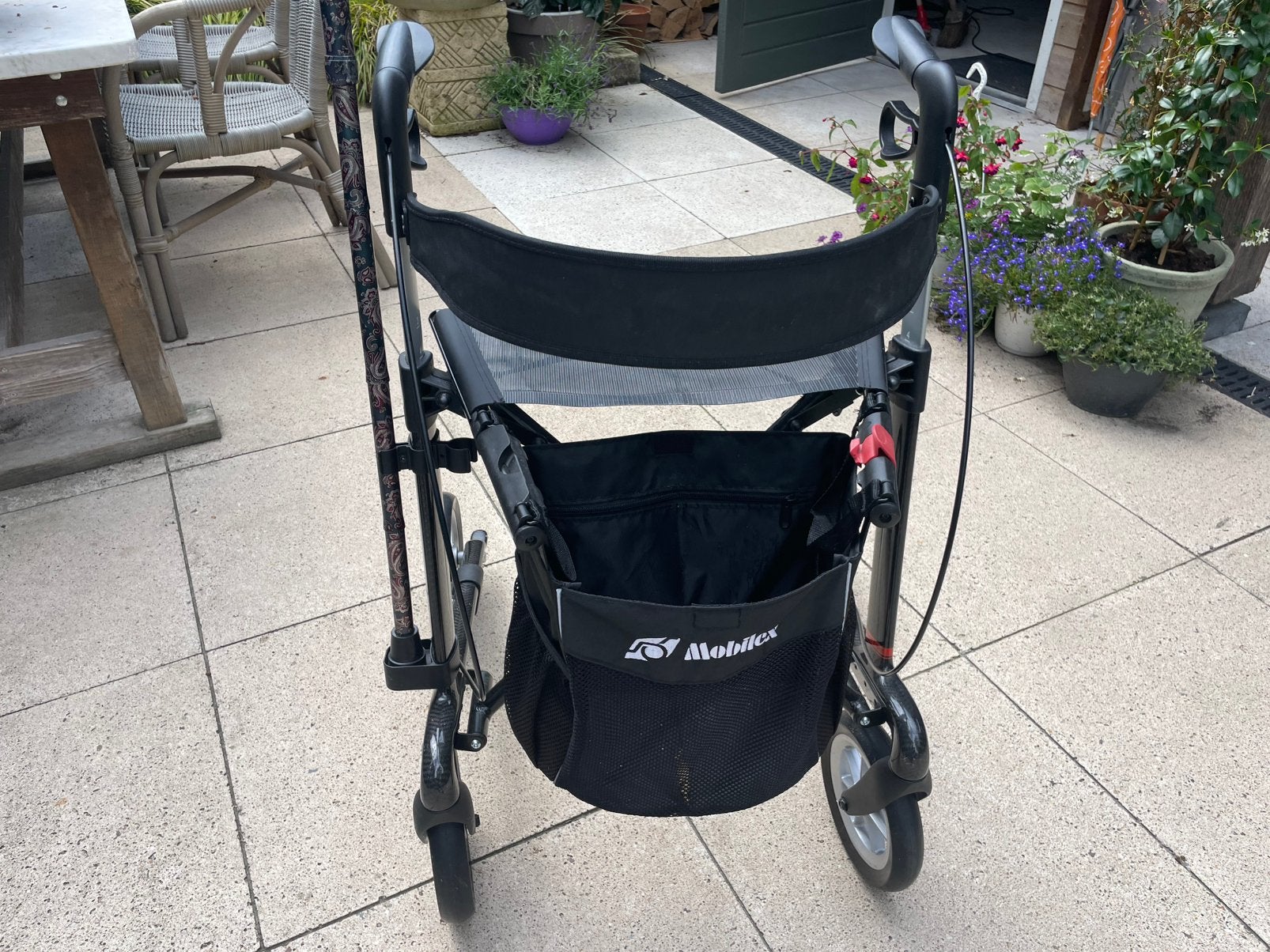 Mobilex rollator, Ophalen, Lichtgewicht, Zo goed als nieuw