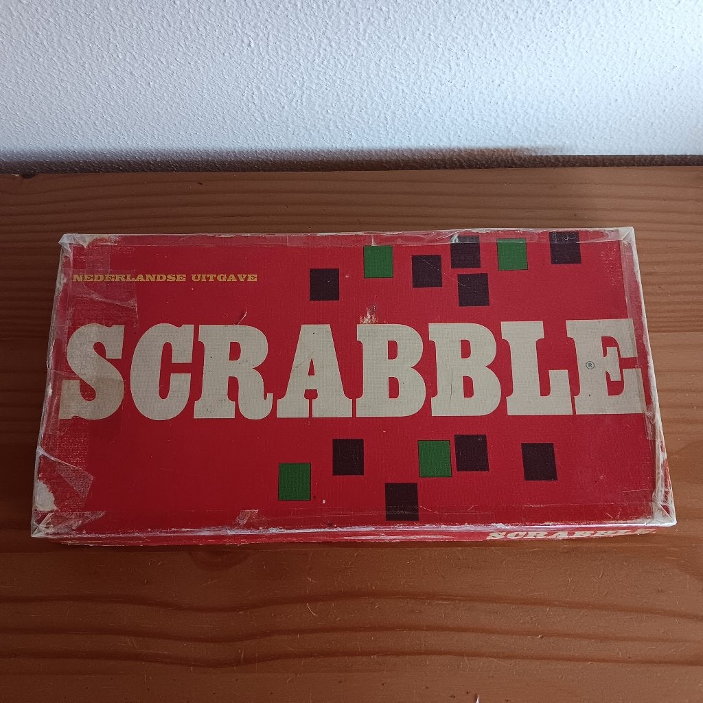 Vintage Nederlandse Scrabble Uitgave, Antiek en Kunst, Ophalen of Verzenden