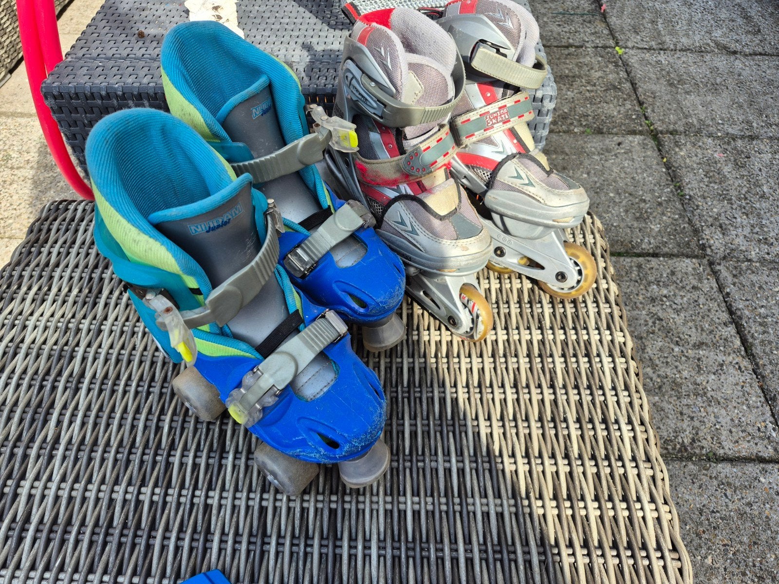Nijdam en Junior Skate rolschaatsen/inline skates, Ophalen