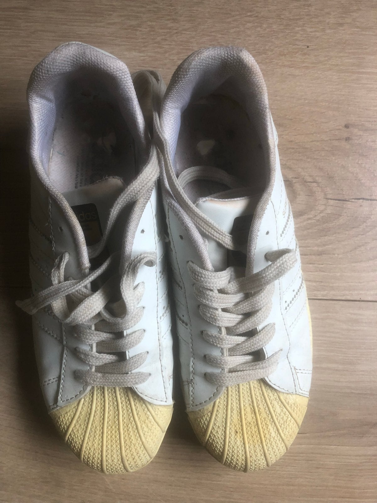 ADIDAS SUPERSTAR sneakers wit - Maat 39, Wit, Ophalen of Verzenden, Sneakers of Gympen, Gedragen