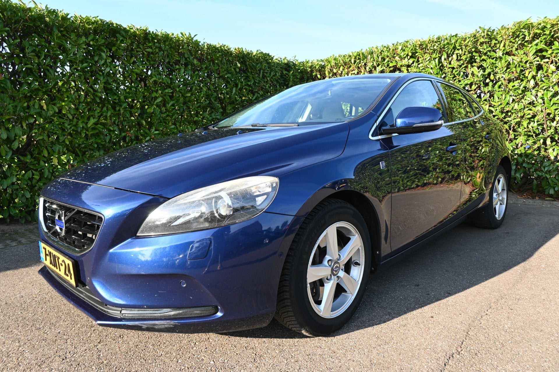Volvo V40 2.0 D4 Ocean Race Business. Origineel Nederlandse, Auto's, Voorwielaandrijving, Euro 5, Gebruikt, Blauw