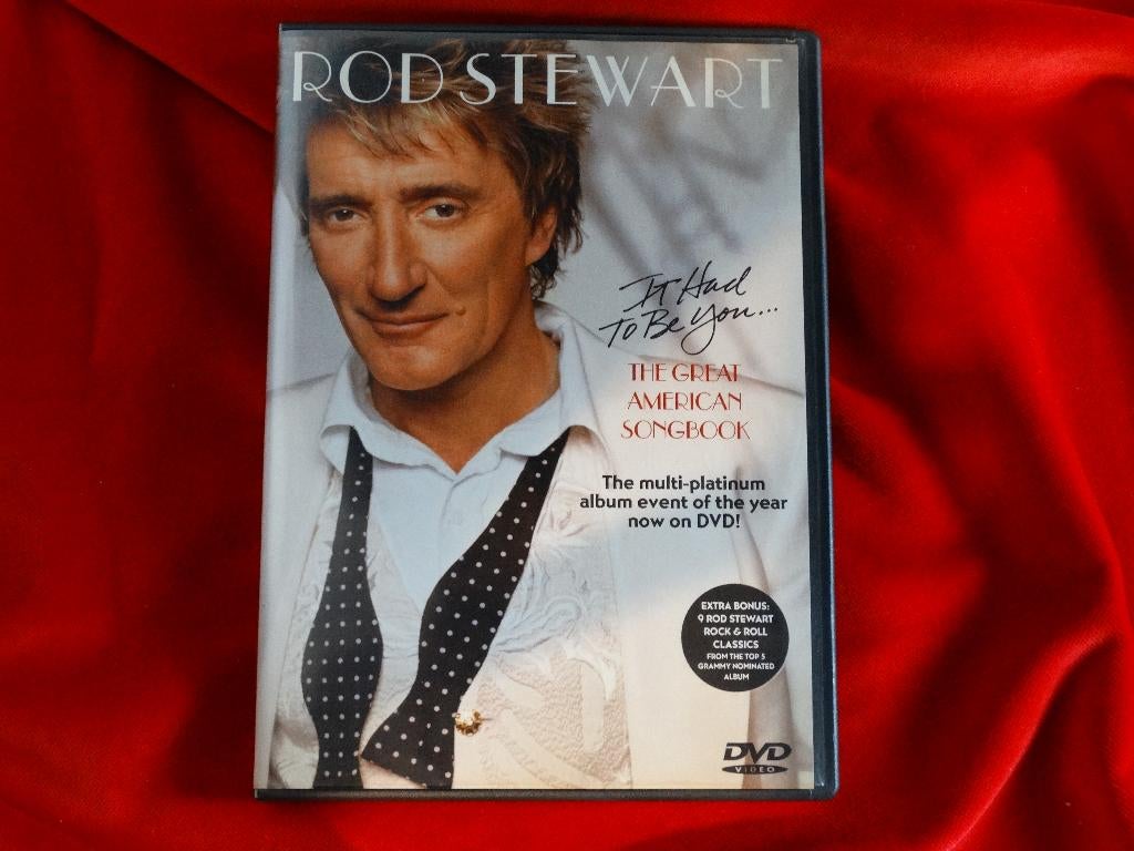 Muziek dvd, rod stewart, the american songbook.nieuw, Alle leeftijden, Ophalen of Verzenden, Nieuw in verpakking