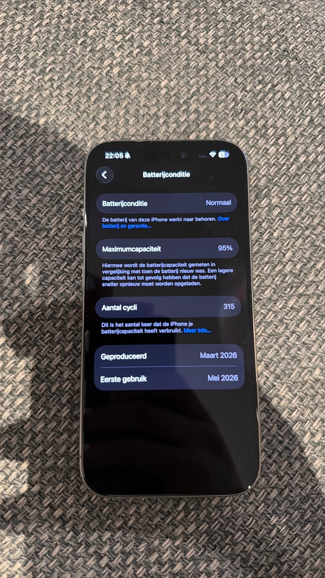 Foto 7 van Iphone 15 Pro 128GB Titanium 95%