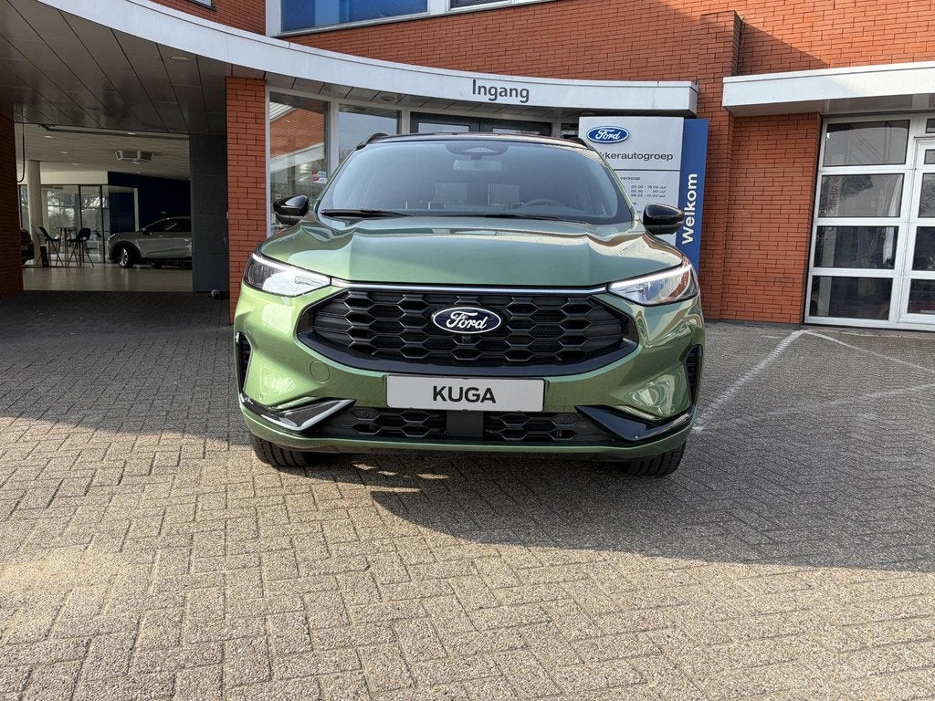 Ford Kuga 2.5 PHEV ST-Line X, Auto's, Ford, 14 kWh, Euro 6, 4 cilinders, Leder en Stof