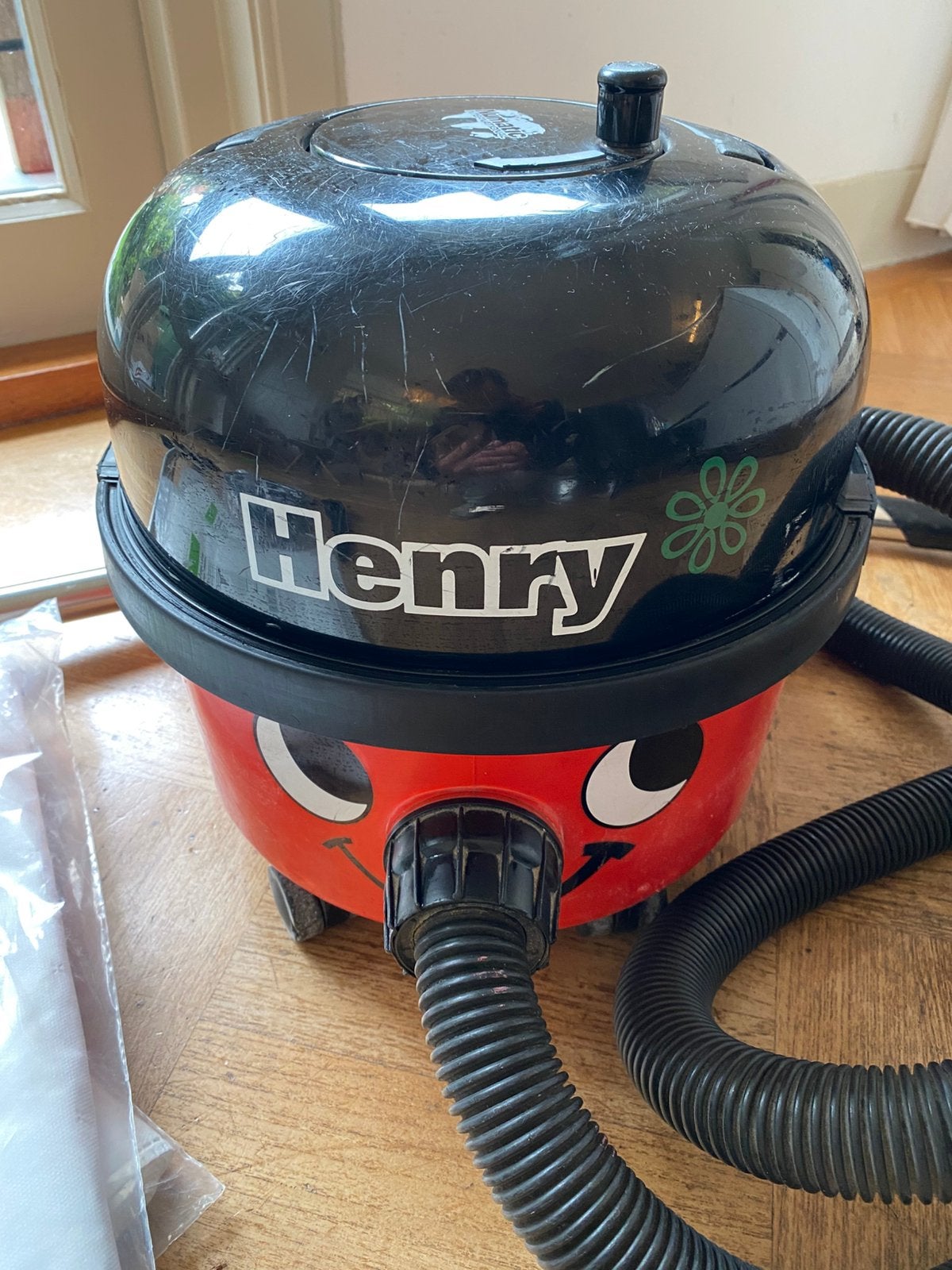 Henry stofzuiger met accessoires, Witgoed en Apparatuur, Inclusief accessoires, Gebruikt, Numatic, Sledestofzuiger