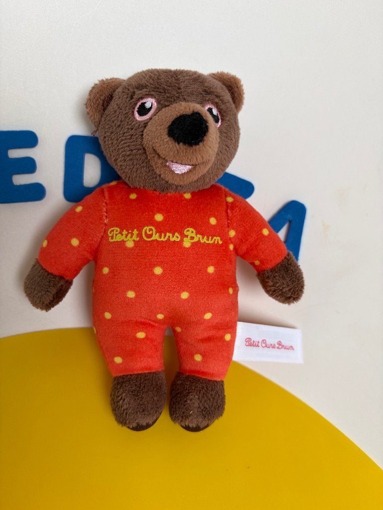 3741 jeminibeer beertje Petit ours Brum, Kinderen en Baby's, Ophalen of Verzenden, Zo goed als nieuw, Beer
