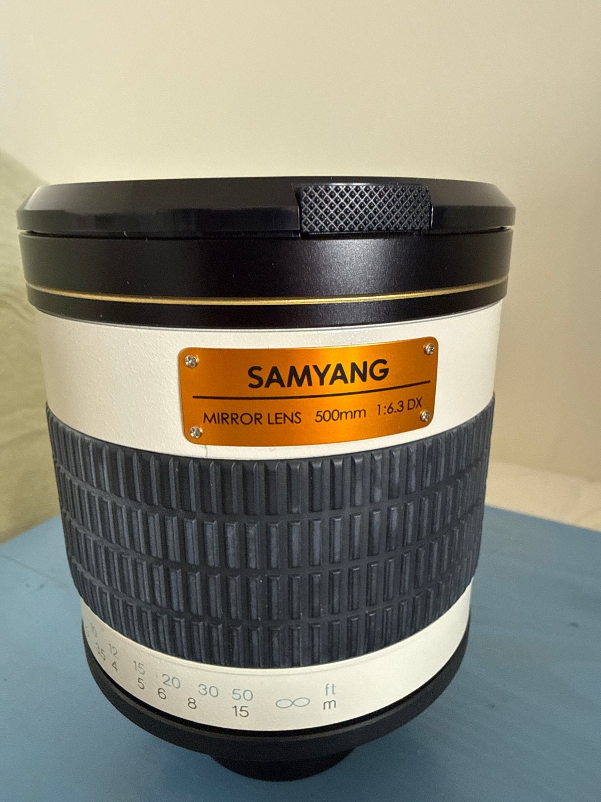 Samyang Mirror Lens 500mm 1:6.3 DX - Telelens, Audio, Tv en Foto, Fotografie | Lenzen en Objectieven, Samyang, Lensdoppen, Telelens