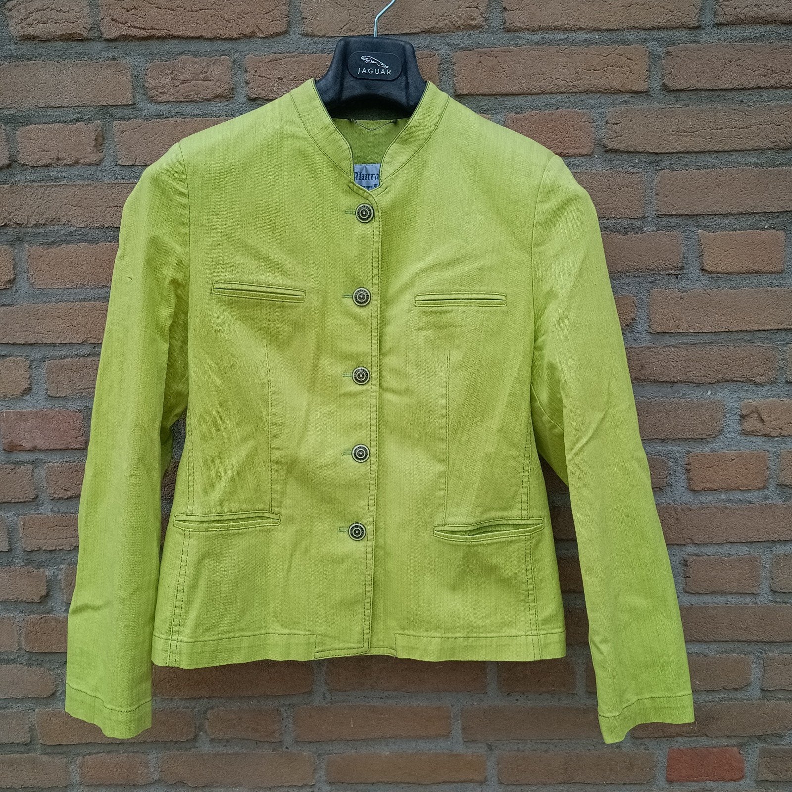 Almrausch 40 dirndl jasje ongevoerd katoen, Maat 38/40 (M), Almenrausch, Ophalen of Verzenden, Overige thema's