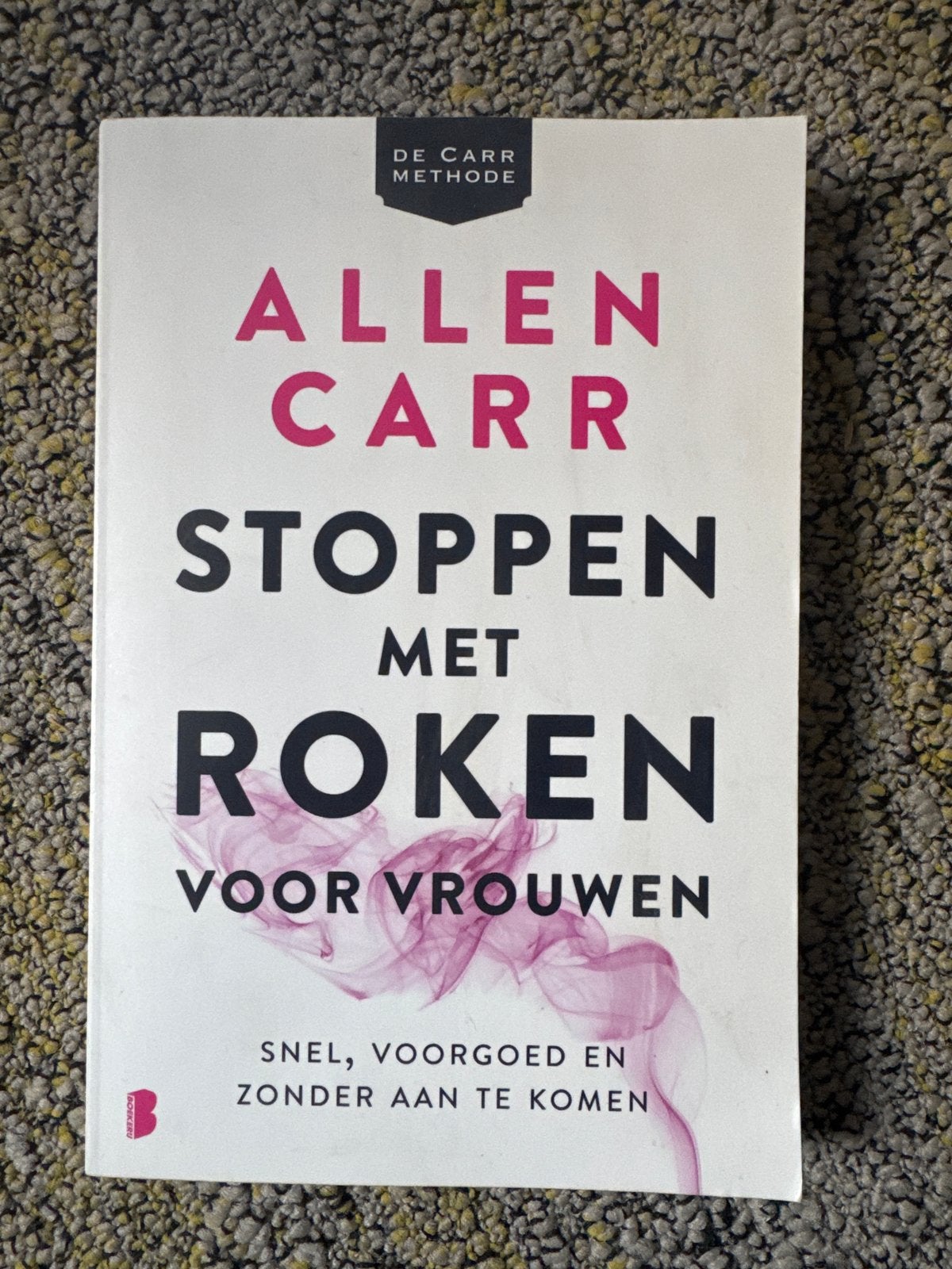 Allen Carr: Stoppen met Roken voor Vrouwen, Boeken, Ophalen, Zo goed als nieuw, Gezondheid en Conditie