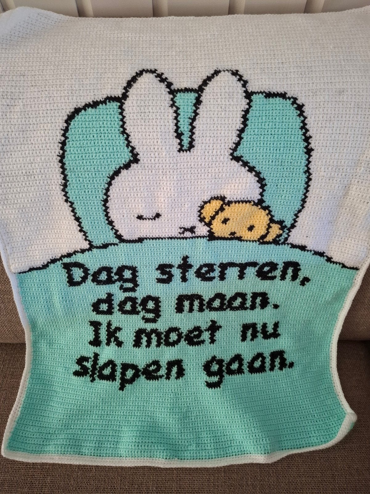 handgemaakt dekentje, Ophalen of Verzenden, Nieuw