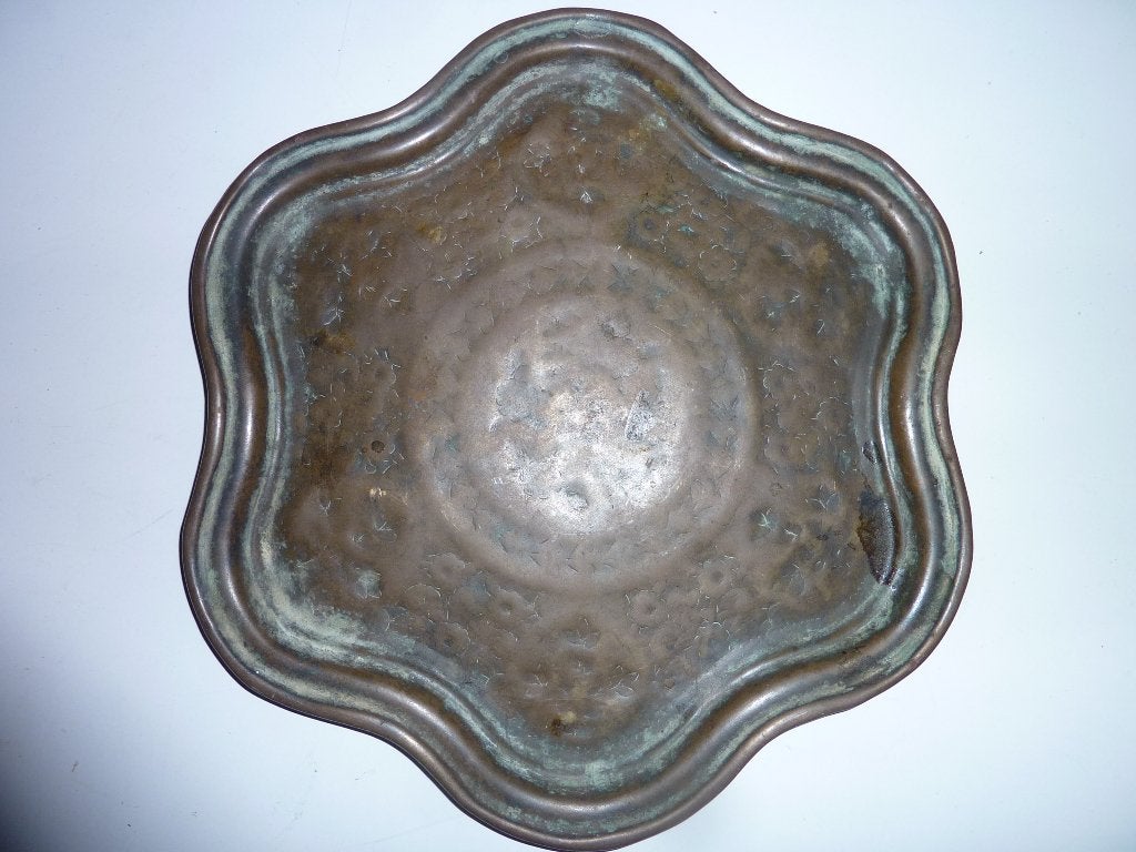 3 Arabische schalen, koperen borden, Antiek en Kunst, Antiek | Koper en Brons, Ophalen of Verzenden, Koper