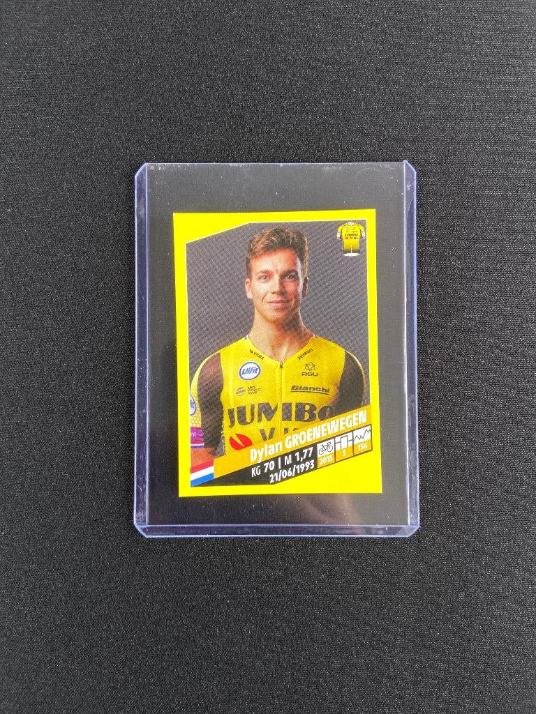 Dylan Groenewegen Panini Tour de France 2019 Rookie Sticker, Verzenden, Zo goed als nieuw, Overige sporten, Poster, Plaatje of Sticker