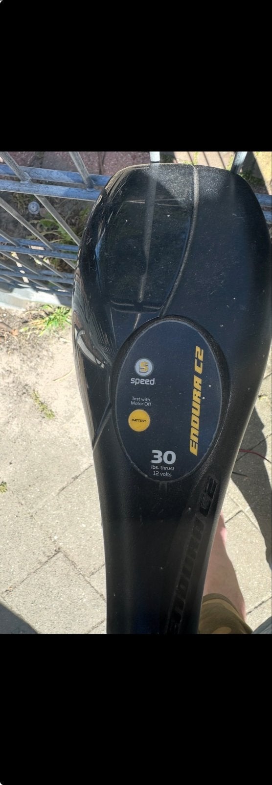 Minn Kota Endura C2 30 Lbs Buitenboordmotor, Ophalen, Gebruikt