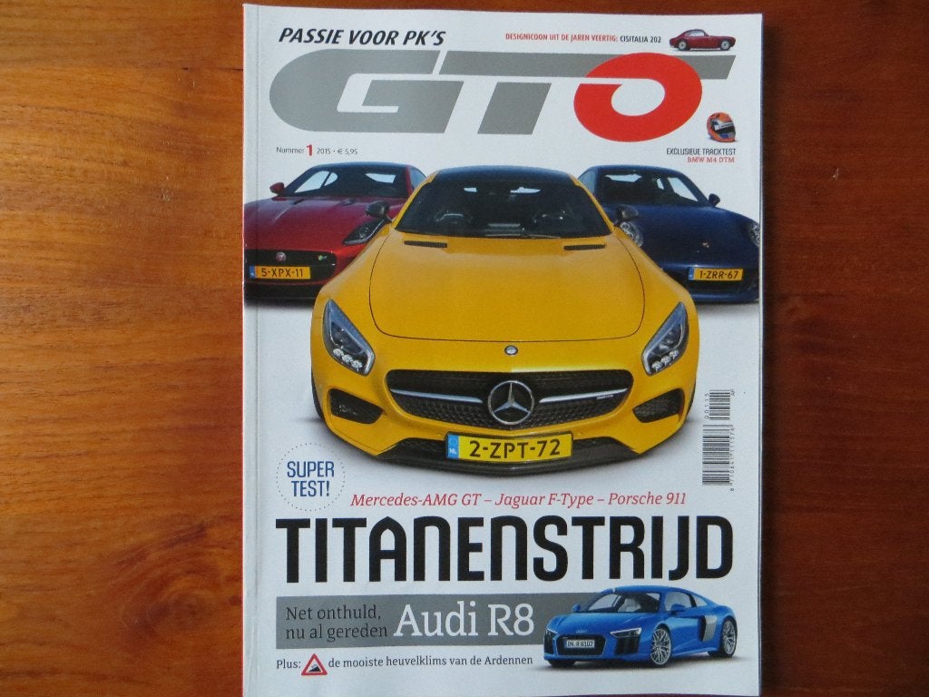 GTO 1 2015 AMG GT, Jaguar F-Type, 911, R8, Opel GT record, Verzenden, Nieuw, Opel