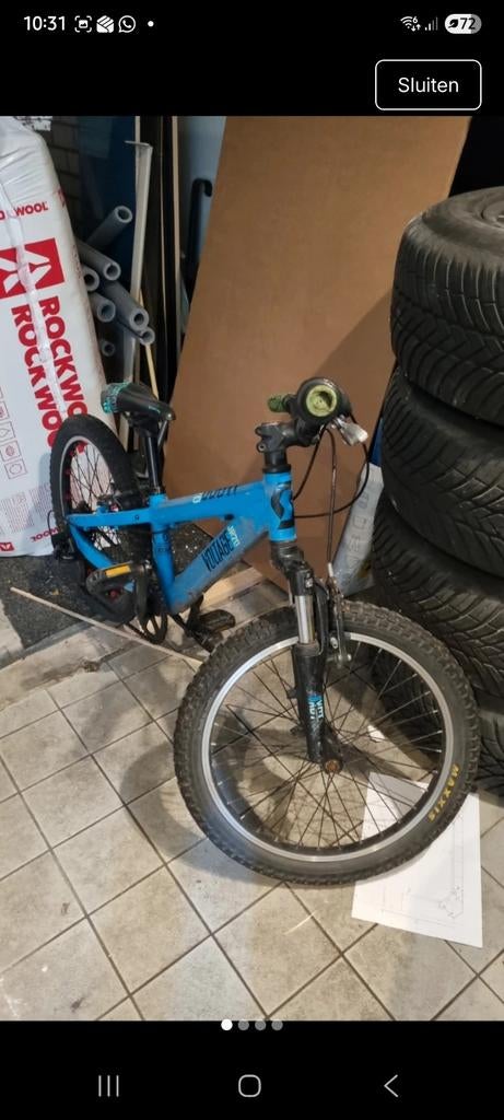 Scott Voltage 20 inch jongensfiets/mountainbike, Gebruikt, Versnellingen, Ophalen of Verzenden, 20 inch