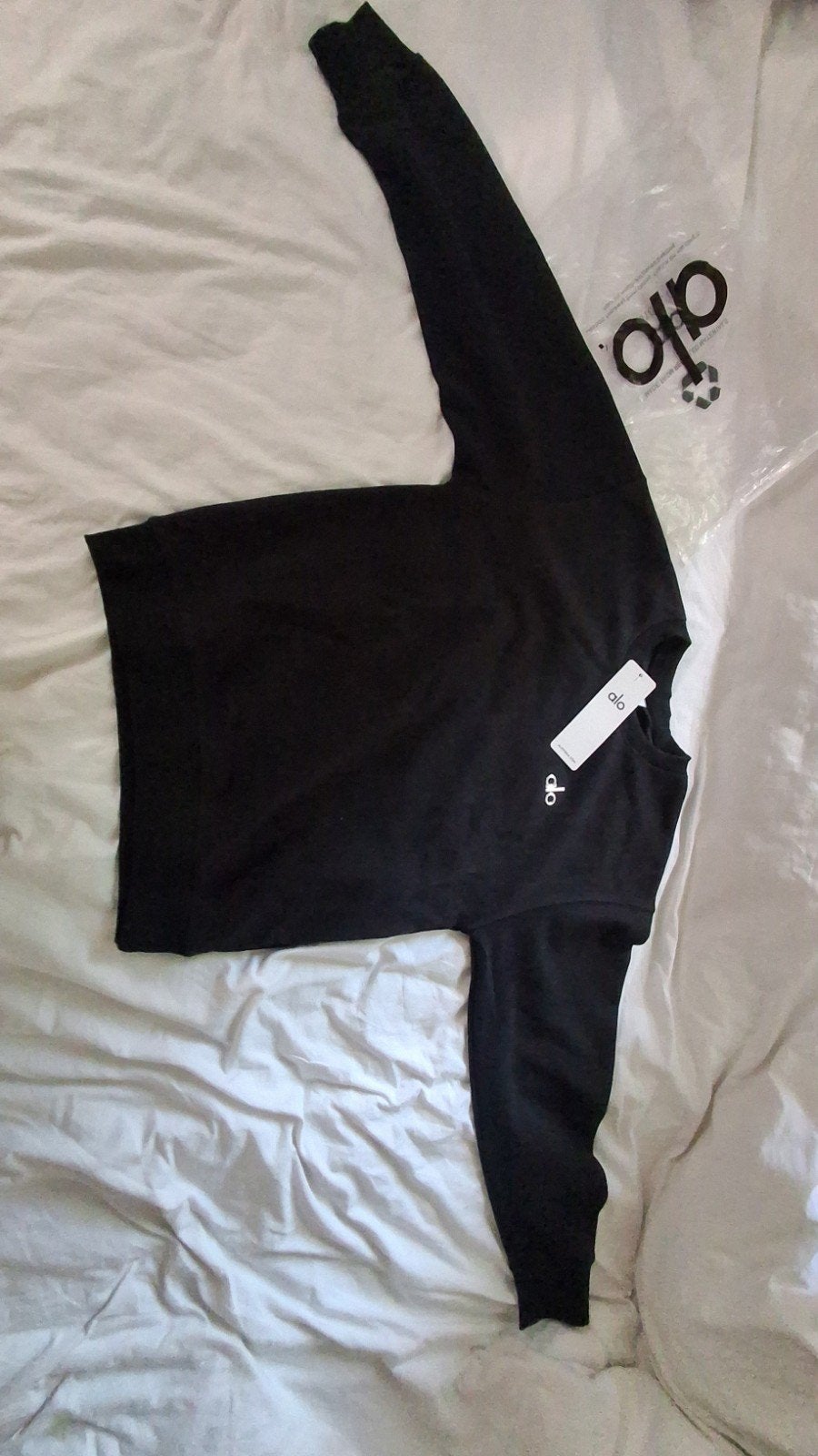 Nieuwe Alo joggingbroek en hoodie - nooit gedragen, Alo Yoga, Zwart, Nieuw, Ophalen of Verzenden