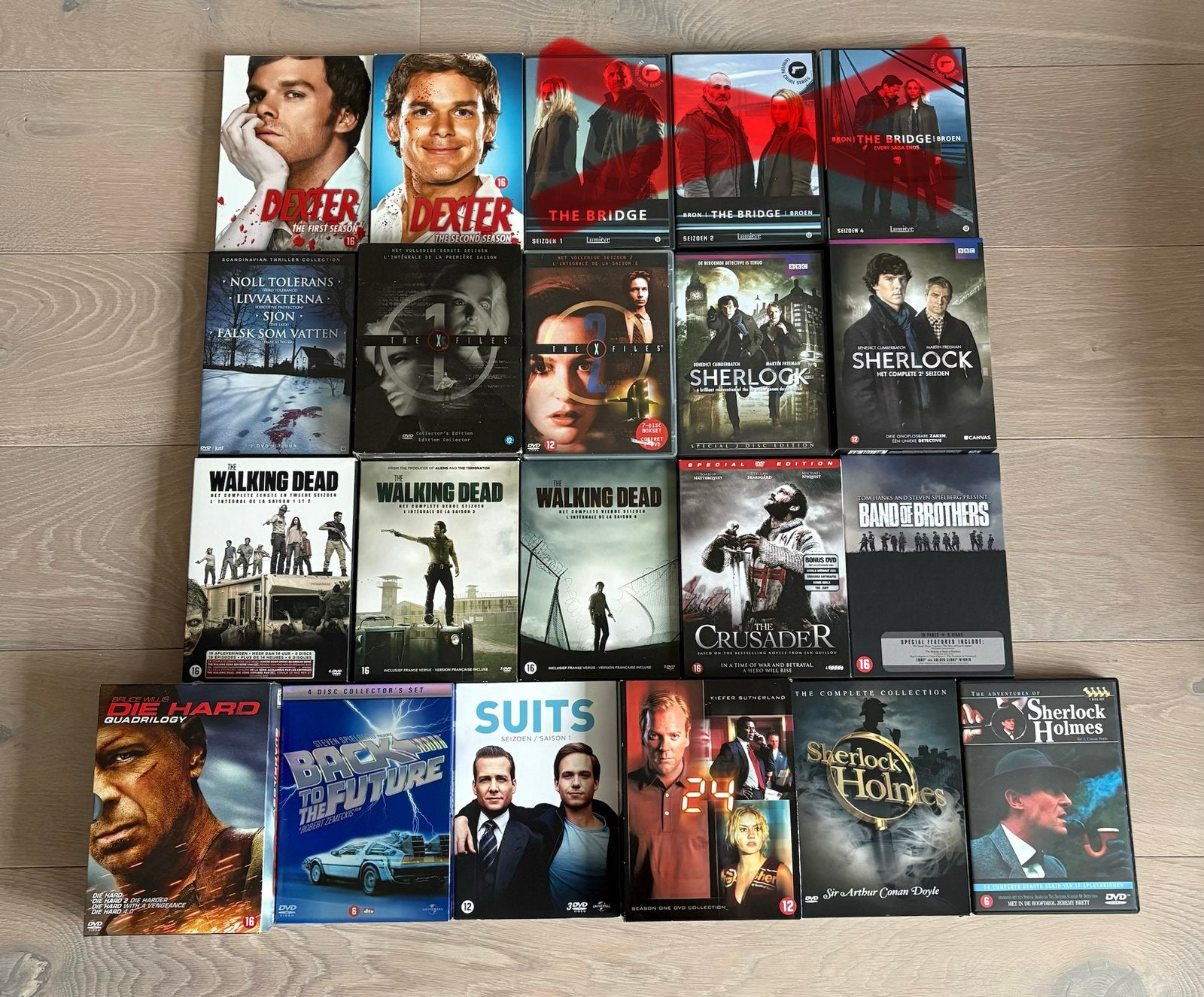 Verzameling DVD’s, Cd's en Dvd's, Dvd's | Tv en Series, Alle leeftijden, Ophalen, Zo goed als nieuw