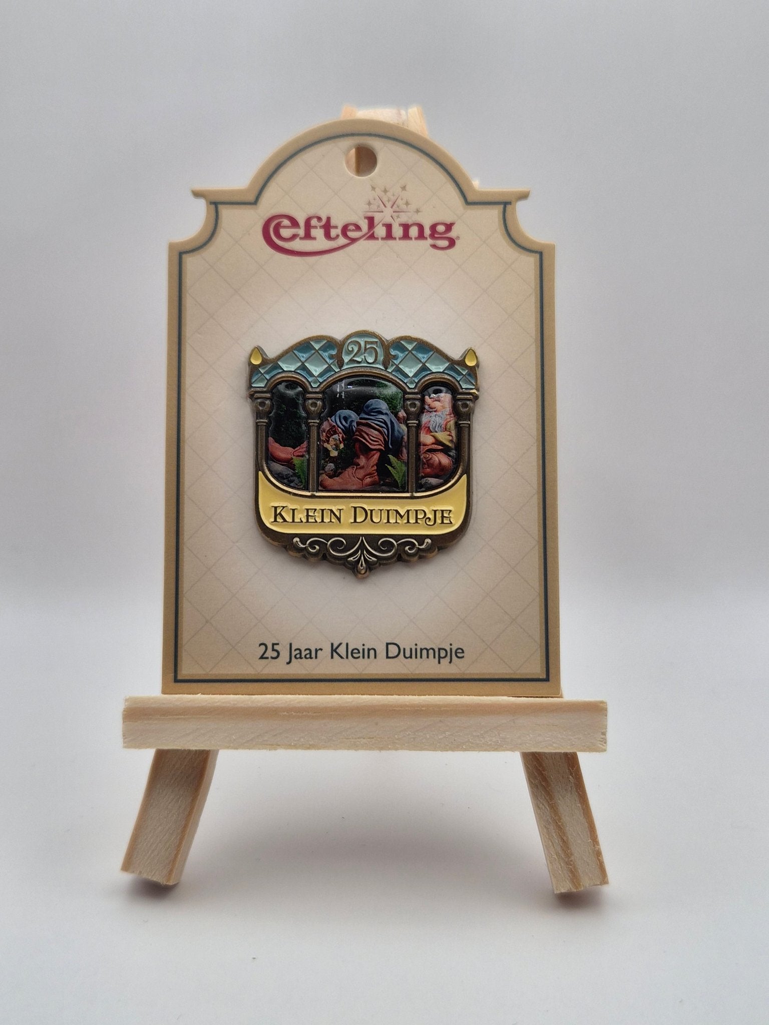 Klein Duimpje - 25 Jaar - Efteling Pin - Verzamelobject, Verzenden, Zo goed als nieuw