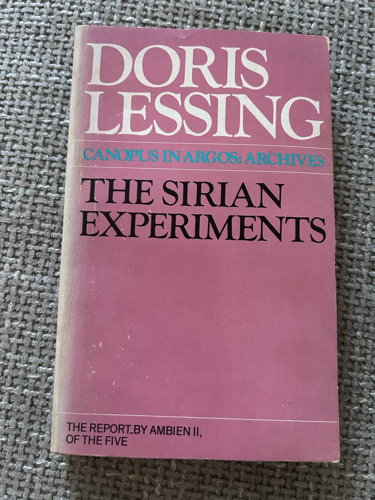 Doris Lessing - The Sirian Experiments (Canopus in Argos), Ophalen of Verzenden, Gelezen