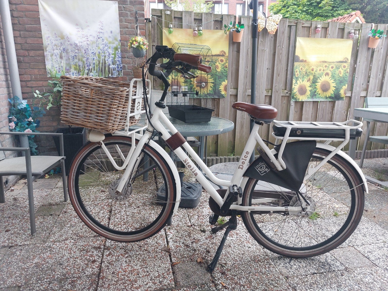 Stella Dolce E-bike met mand en 4133 km op de teller, Overige merken, Gebruikt, Ophalen of Verzenden, 51 tot 55 cm