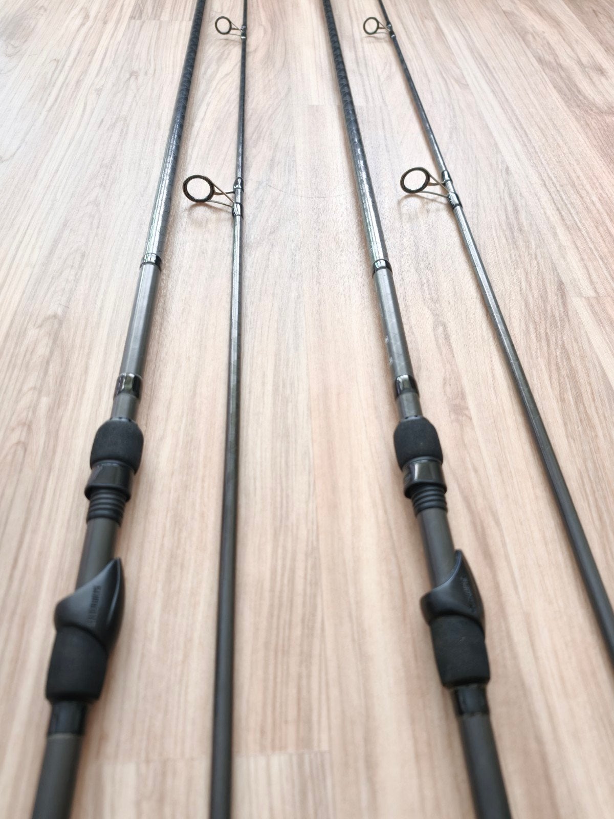 Shimano Speedmaster 12ft 3lbs karperhengels met sleeves zgan, Ophalen of Verzenden, Zo goed als nieuw, Werphengel
