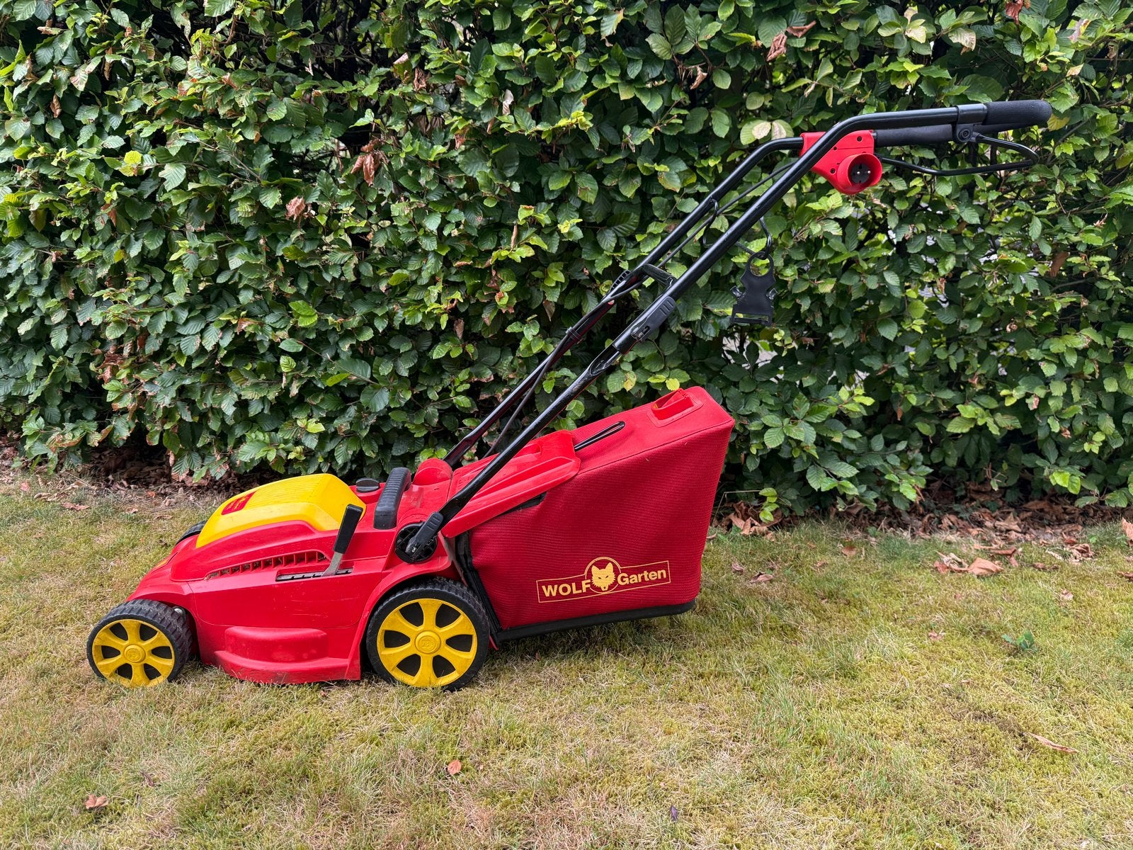 Wolf-Garten A 340 E Elektrische Grasmaaier, Tuin en Terras, Grasmaaiers, Ophalen, Cirkelmaaier, Gebruikt, Elektrische grasmaaier