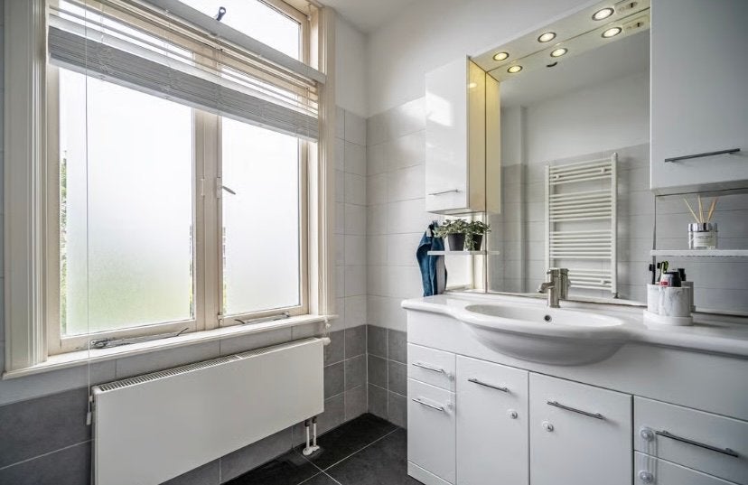 Moderne Badkamer Meubel met Wastafel  in Voorburg, Ophalen, Gebruikt, 100 tot 150 cm, Wastafelkast