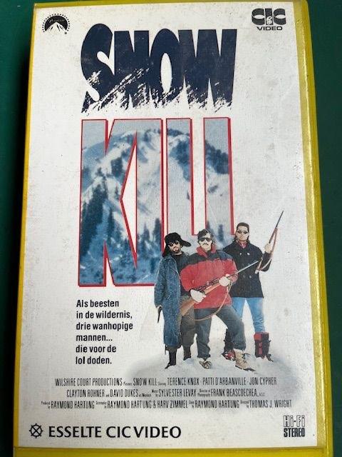 VHS Ex Rental   Snow Kill, Vanaf 16 jaar, Ophalen of Verzenden, Gebruikt, Actie en Avontuur
