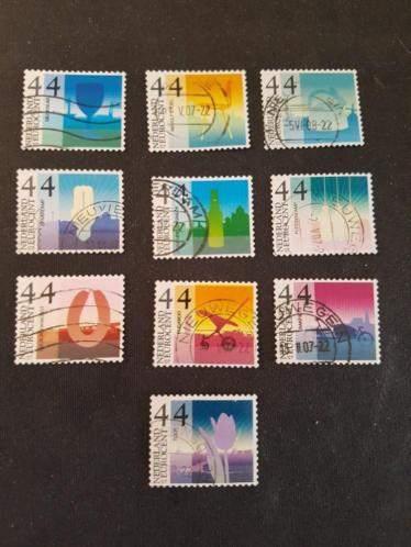 @@ 2470-2479 gestempeld @@, Postzegels en Munten, Postzegels | Nederland, Ophalen of Verzenden, Gestempeld