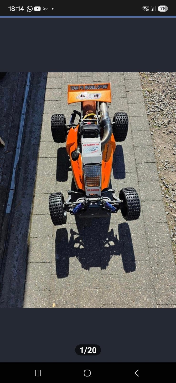 Hpi Baja FG Buggy - Complete RC Set, Gebruikt, Auto, 1:32 tot 1:50, Ophalen