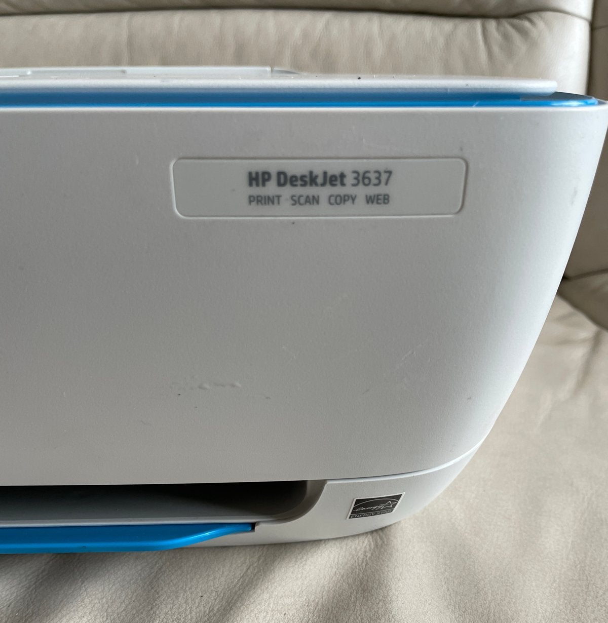 HP DeskJet 3637 All-in-One Printer - Print, Scan, Copy, Computers en Software, Printers, Gebruikt, Inkjetprinter, All-in-one, Kleur printen