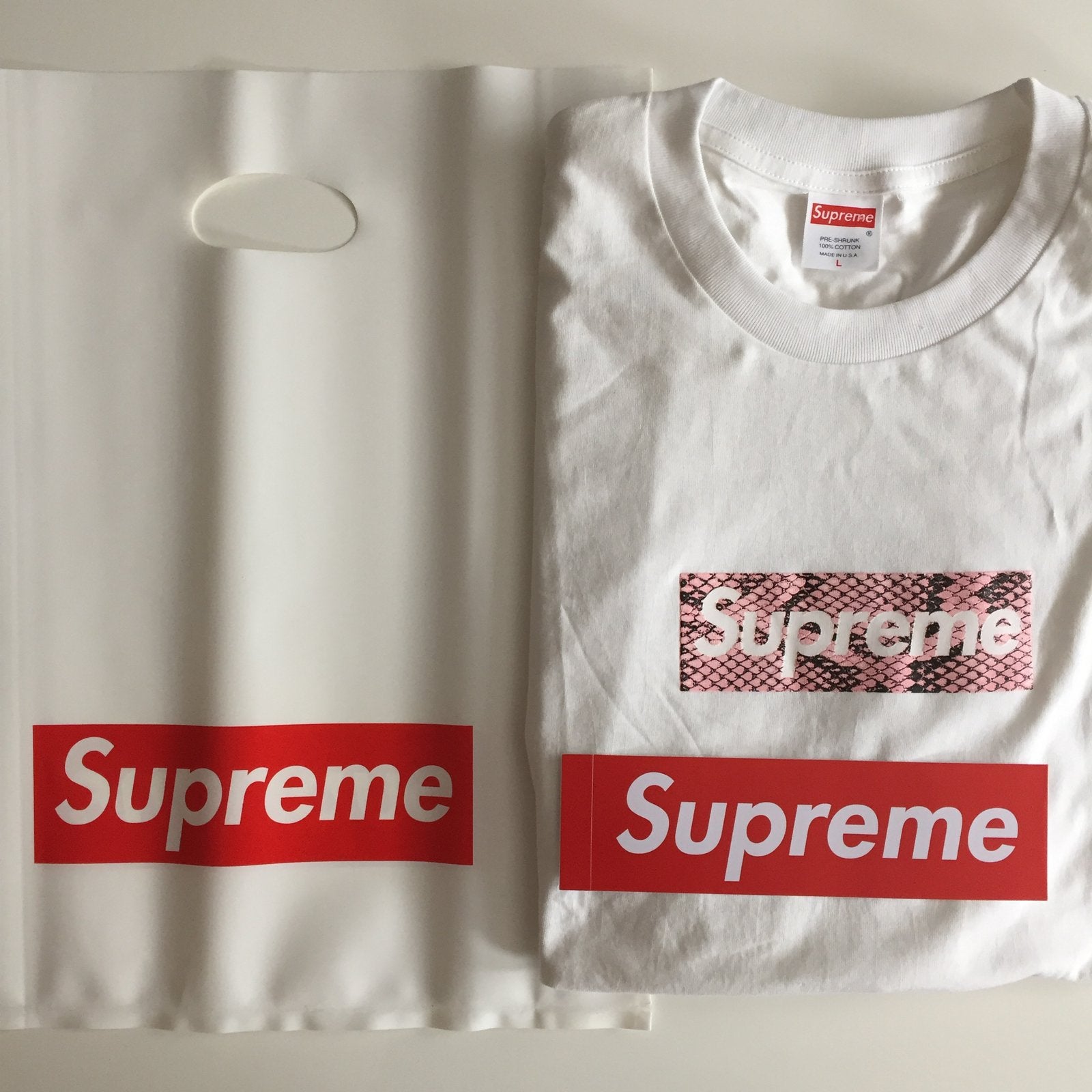 Supreme witte harajuku box logo tee t-shirt t shirt maat L, Kleding | Heren, T-shirts, Ophalen of Verzenden, Nieuw, Maat 48/50 (M)