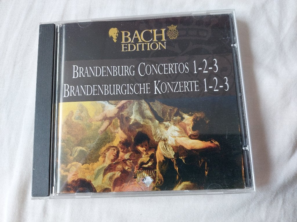 Bach edition Brandenburg Concertos 1 2 3, Ophalen of Verzenden, Barok, Zo goed als nieuw, Orkest of Ballet