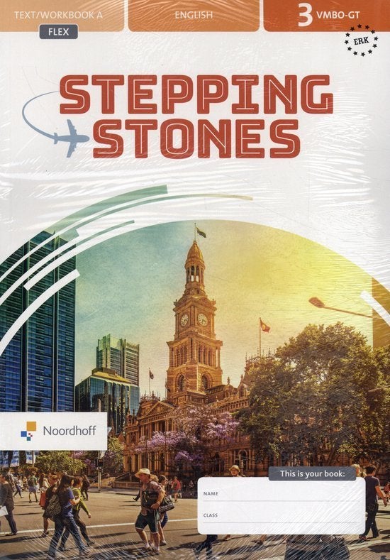 Stepping Stones 7e ed vmbo-gt 3 FLEX text/workbook A+B, Boeken, Ophalen of Verzenden, Zo goed als nieuw, VMBO, Engels