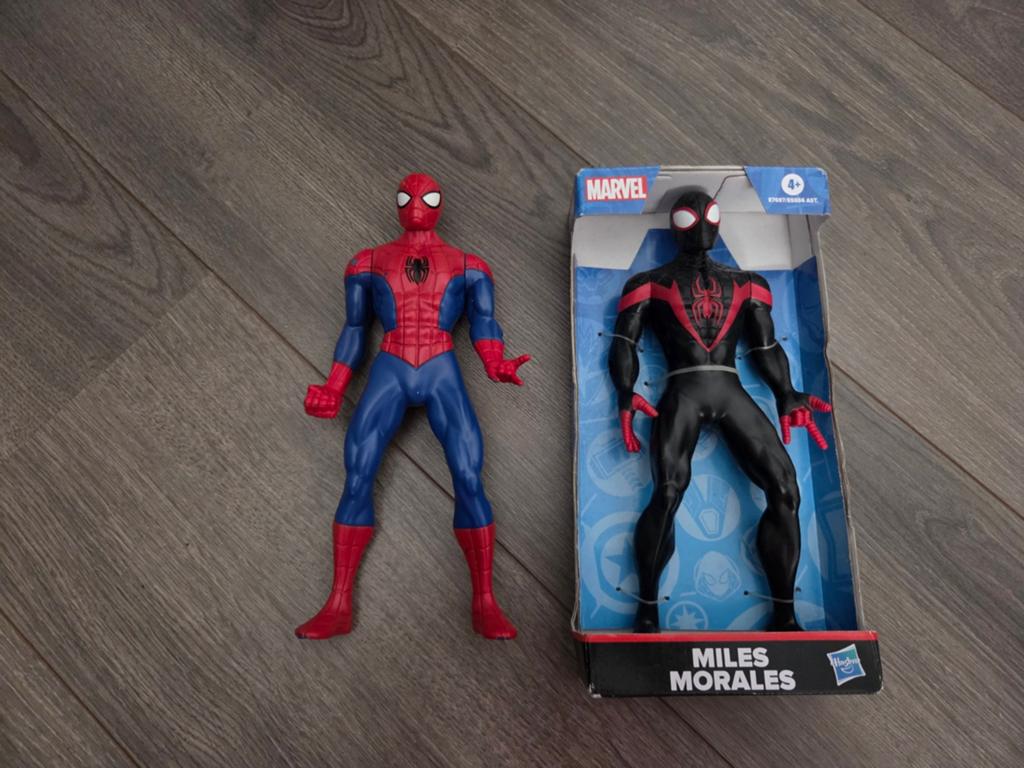 2 Superhelden Poppen: Spiderman & Miles Morales (Nieuw), Ophalen of Verzenden